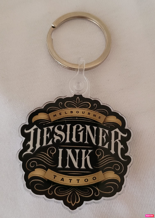 Designer Ink Keyring